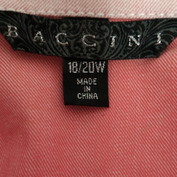 Women's Light Coral Jacket / Size 2X - Picture 6 of 8